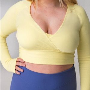 Balance Athletica wrap top